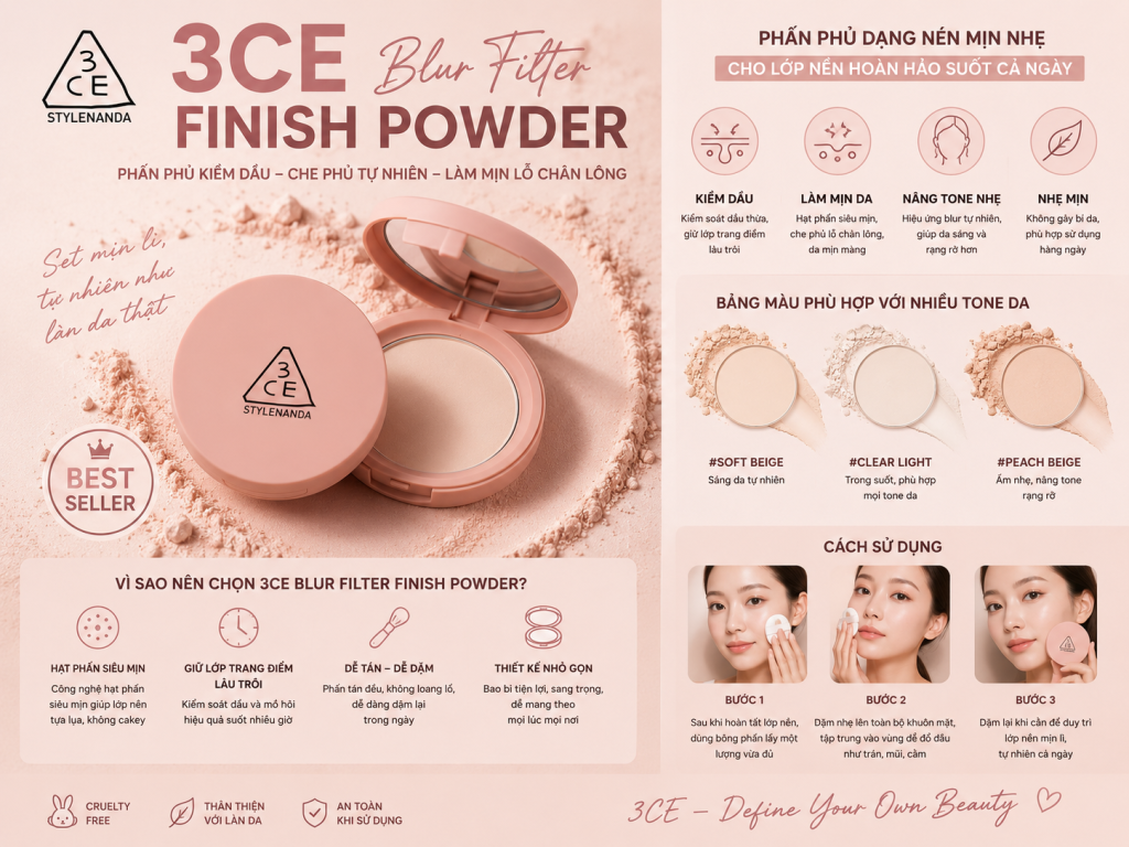 Phấn phủ 3ce